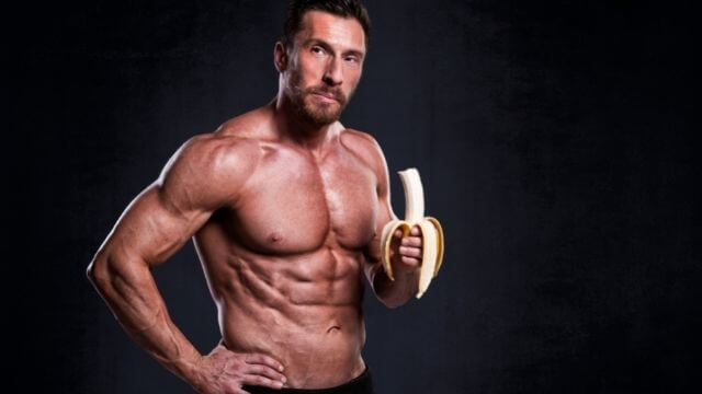 bananas aumenta la masa muscular