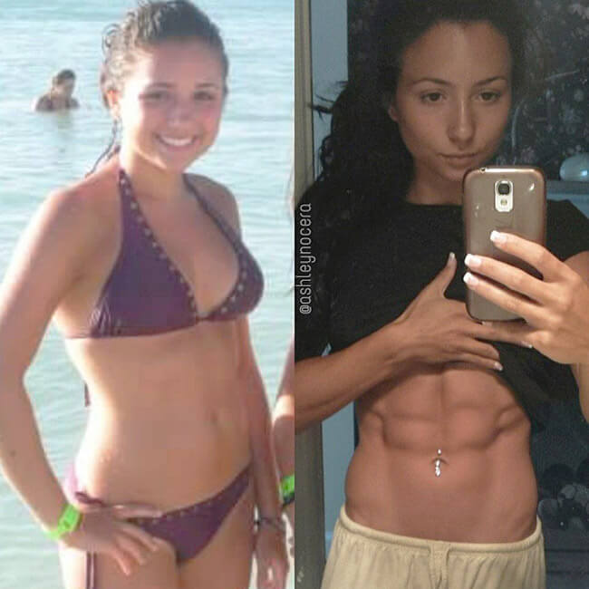 Ashley Nocera transformación